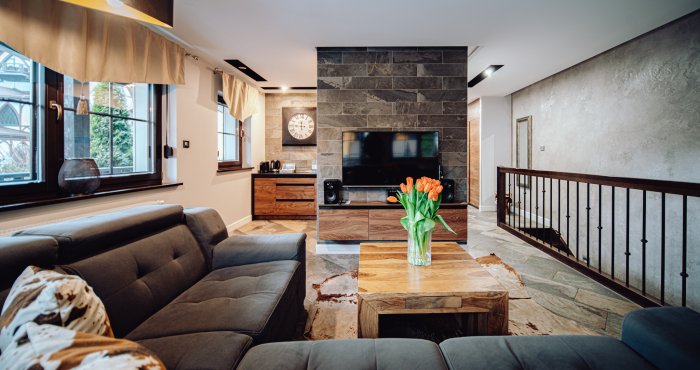 Grand Family Deluxe z 3 sypialniami i tarasem 