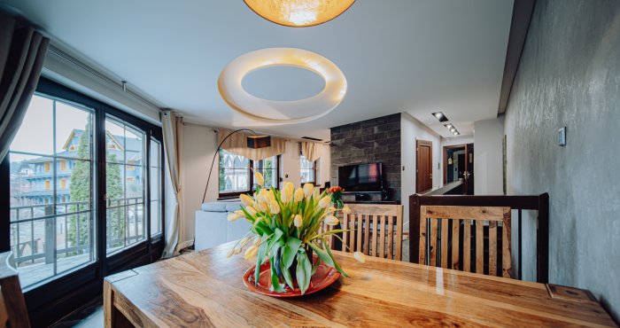 Grand Family Deluxe z 3 sypialniami i tarasem 