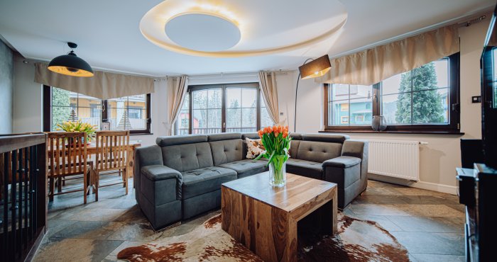 Grand Family Deluxe z 3 sypialniami i tarasem 