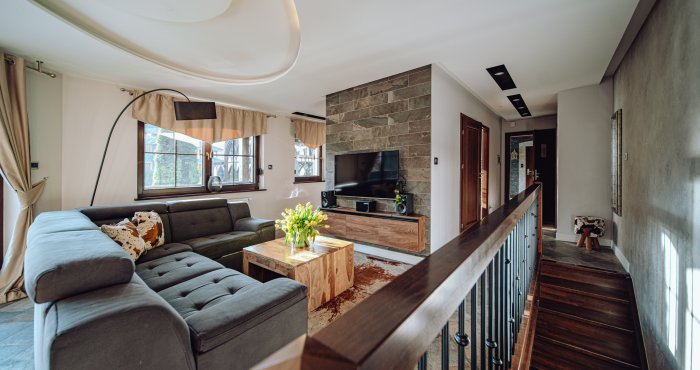 Grand Family Deluxe z 3 sypialniami i tarasem 