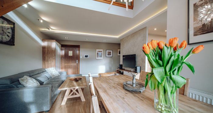 Grand Family Comfort Plus Apartament z 2 sypialniami i 2 salonami oraz balkonem