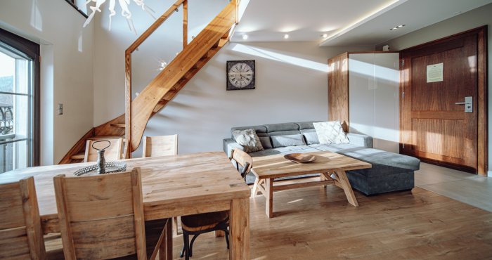 Grand Family Comfort Plus Apartament z 2 sypialniami i 2 salonami oraz balkonem