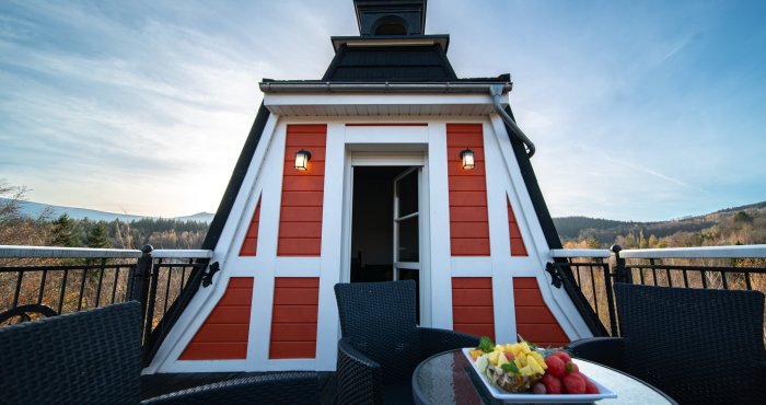 Triple Family z panoramicznym tarasem