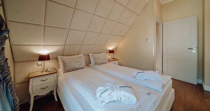 Penthouse Cristal mit 2 Schlafzimmern und Balkon