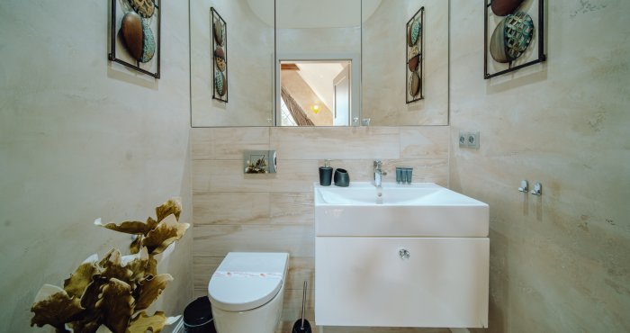 Penthouse Cristal mit 2 Schlafzimmern und Balkon