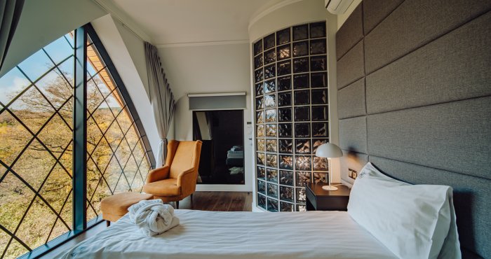 Penthouse Infinity mit 2 Schlafzimmern und Balkon