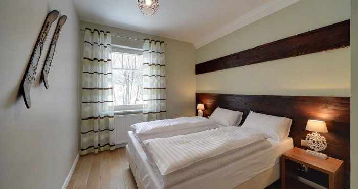 Appartement Grand Plus mit 2 Schlafzimmern und Balkon