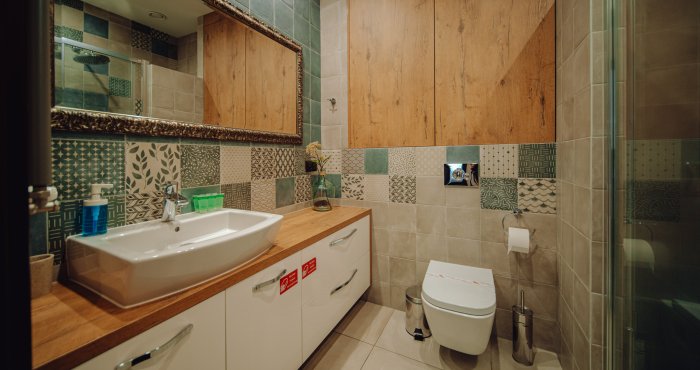 Grand Plus Apartament z 2 sypialniami oraz balkonem