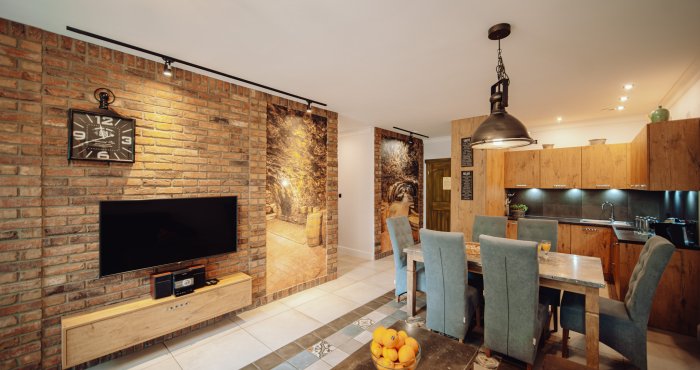 Grand Plus Apartament z 2 sypialniami oraz balkonem