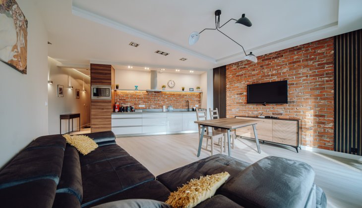 Trzypokojowy prestige rodzinny ze spektakularnym widokiem na góry z dwoma tarasami