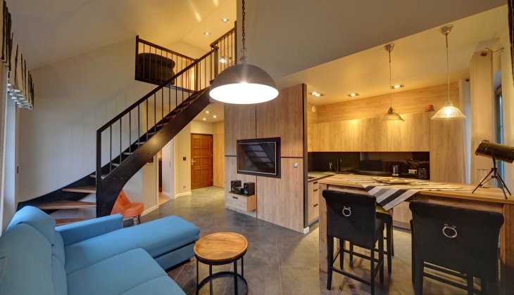 Grand Family Comfort Plus Апартамент с 2 спальнями, 2 гостиными и балконом