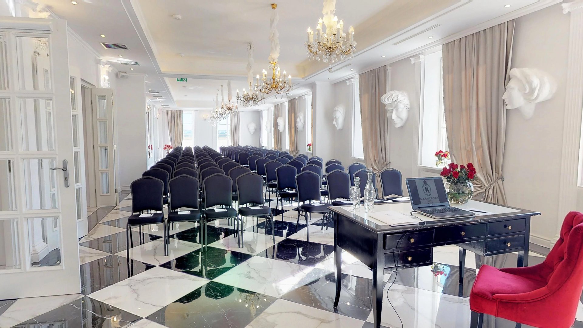 Sala dolna w Rezydencji