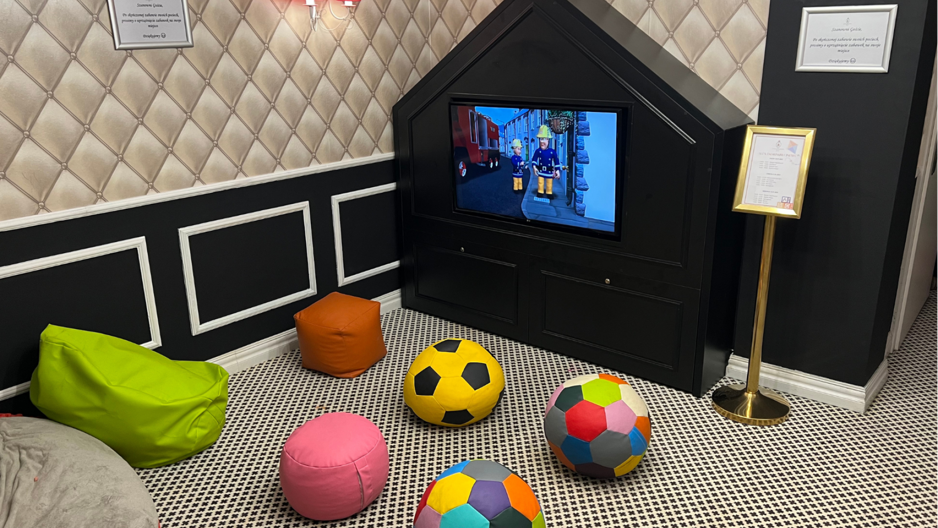 Komnata zabaw dla dzieci