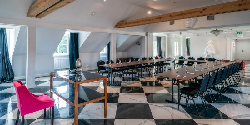 Sala górna w Rezydencji