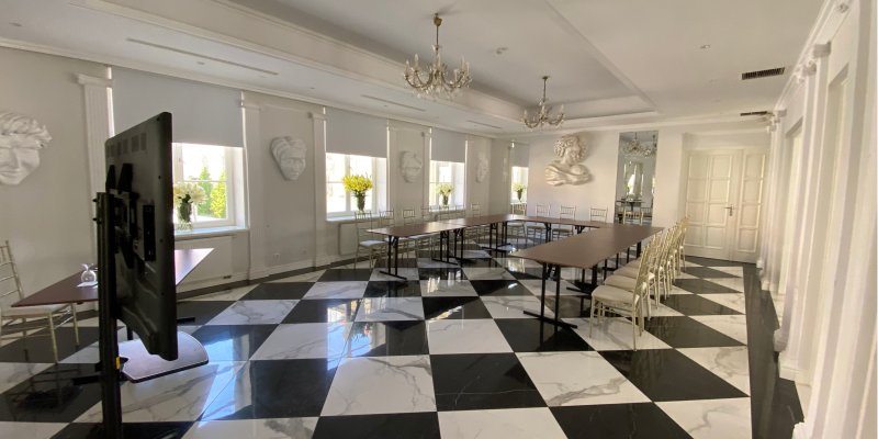 Sala mała dolna w Rezydencji