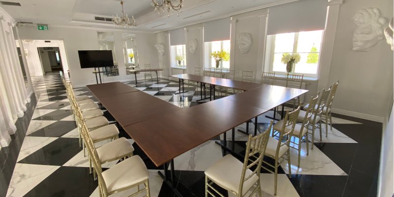 Sala mała dolna w Rezydencji