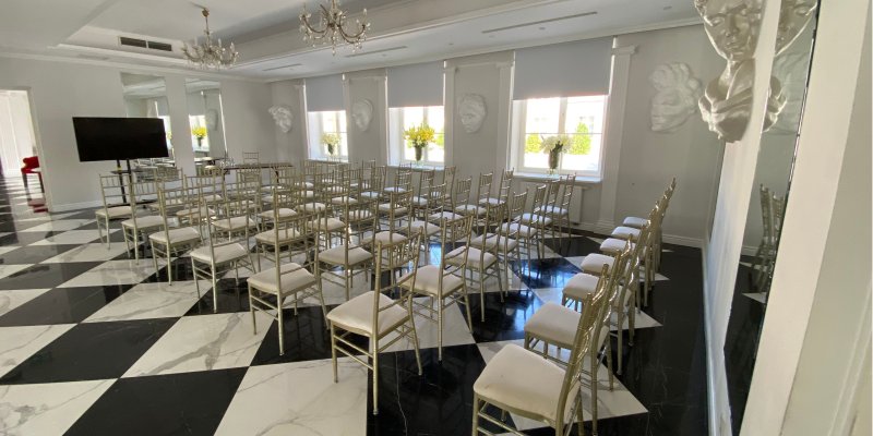 Sala mała dolna w Rezydencji