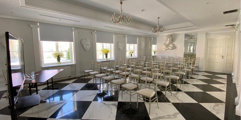 Sala mała dolna w Rezydencji