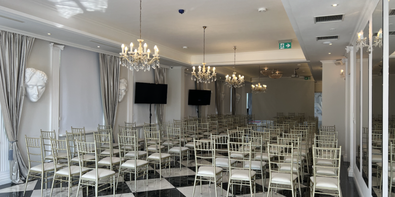 Sala dolna w Rezydencji