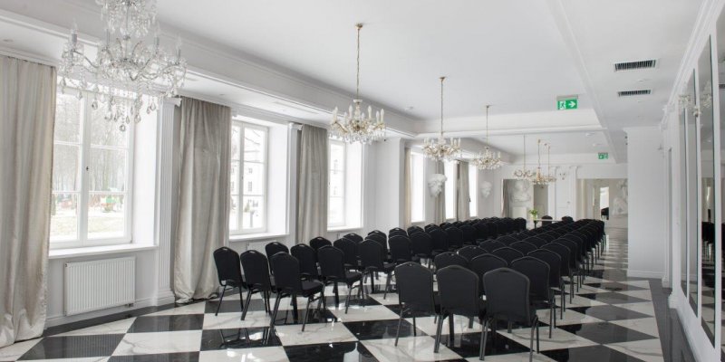 Sala dolna w Rezydencji