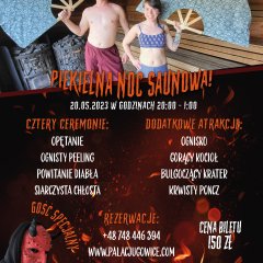 Piekielna Noc Saunowa! 20.05.2023