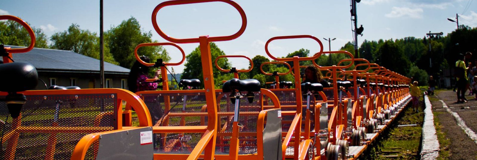 Przejażdżka drezyną po stuletnich torach!