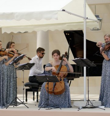 The Fountain Garden – a spectacular effect.