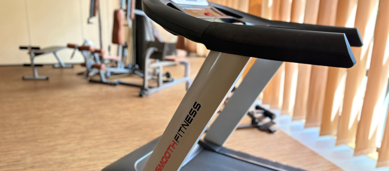 Sport frei – heißt es in unserem Fitnessraum.