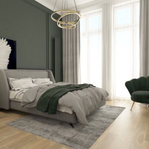 Jasny i przestronny apartament w centrum Krakowa – komfortowe wnętrze pełne naturalnego światła.