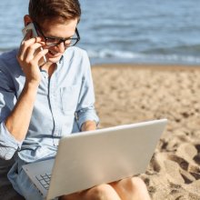 5 sprawdzonych sposobów, jak pracować zdalnie z podróży