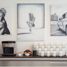 Wystawa obrazów w Q Hotel Plus Wrocław