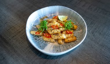 Gireum ganjang tteokbokki