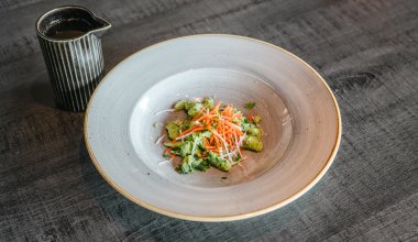 Bouillon with dumplings 