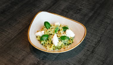 Mafaldine pesto verde
