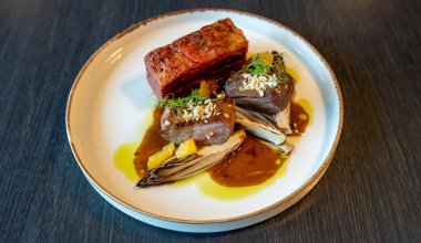 Grilled beef tenderloin