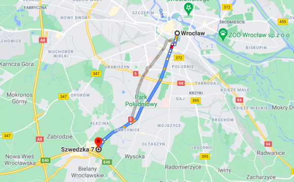 Nicht weit zum Zentrum und zum Flughafen