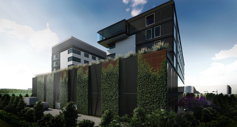 Q Hotel na Bielanach Wrocławskich - Wizualizacje Obiektu