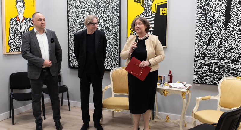 Wernisaż Andrzeja Fogtta inauguracją współpracy Q Hotel z Zofia Weiss Gallery