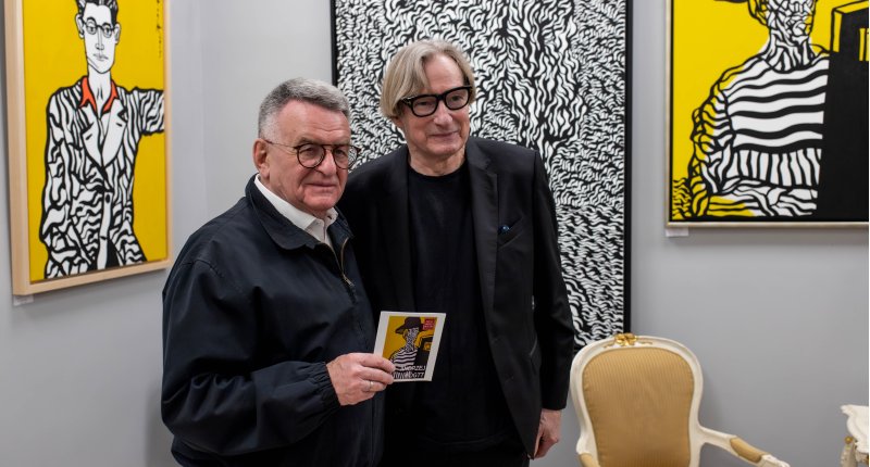 Wernisaż Andrzeja Fogtta inauguracją współpracy Q Hotel z Zofia Weiss Gallery