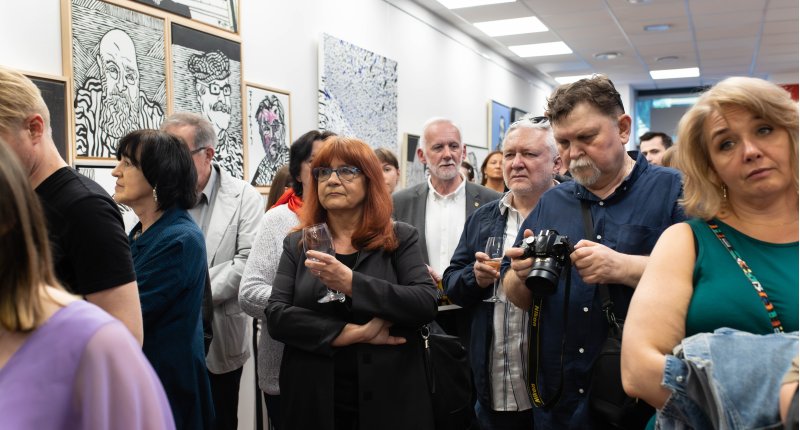 Wernisaż Andrzeja Fogtta inauguracją współpracy Q Hotel z Zofia Weiss Gallery