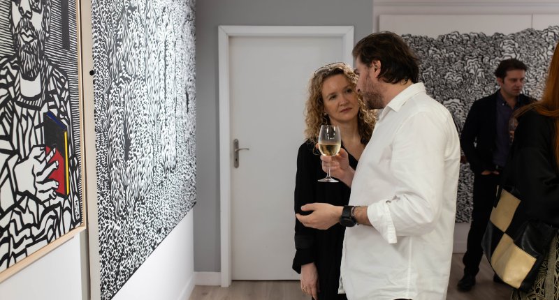 Wernisaż Andrzeja Fogtta inauguracją współpracy Q Hotel z Zofia Weiss Gallery