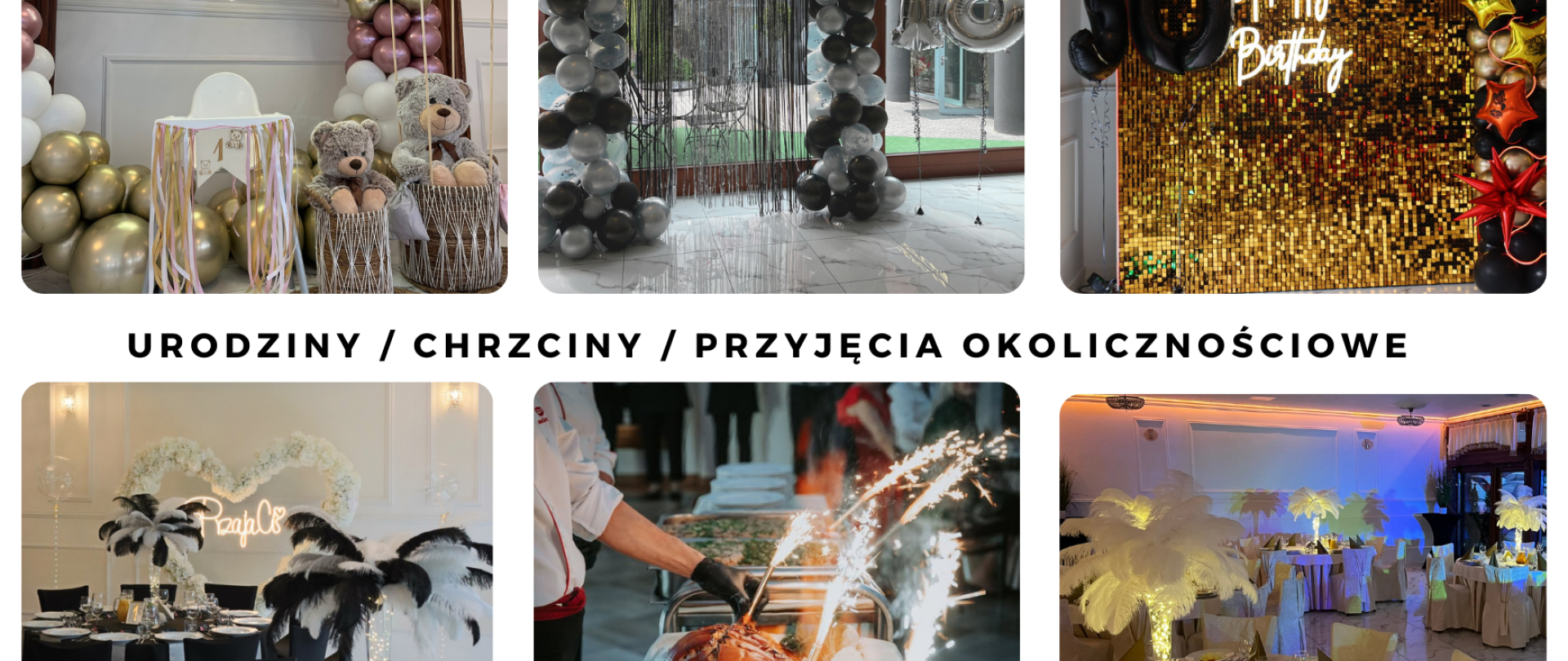 Przyjęcia okolicznościowe