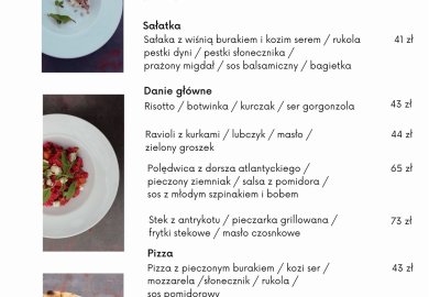 Menu sezonowe