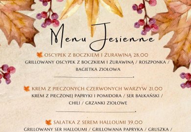 Menu sezonowe