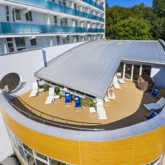 Opening of the external terrace.
