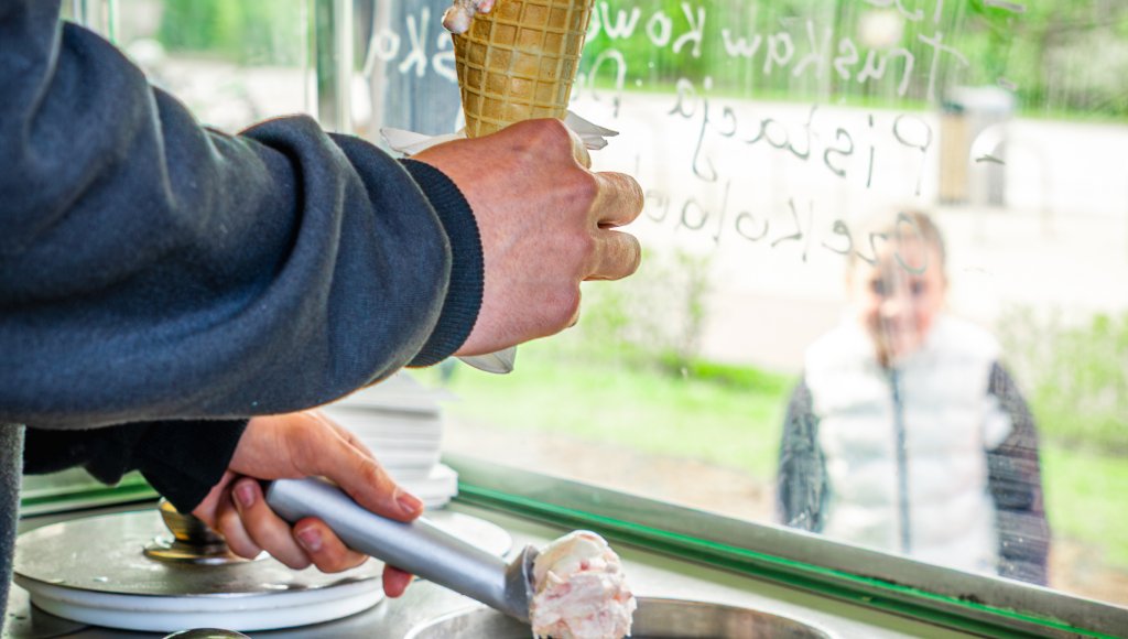 Food truck słodki