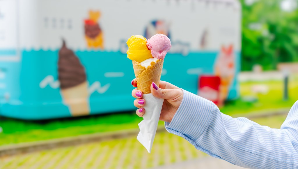 Food truck słodki