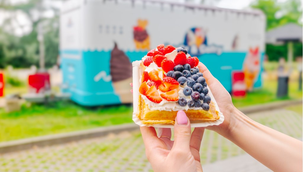 Food truck słodki