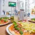Pizzeria geöffnet  12-24 Uhr
