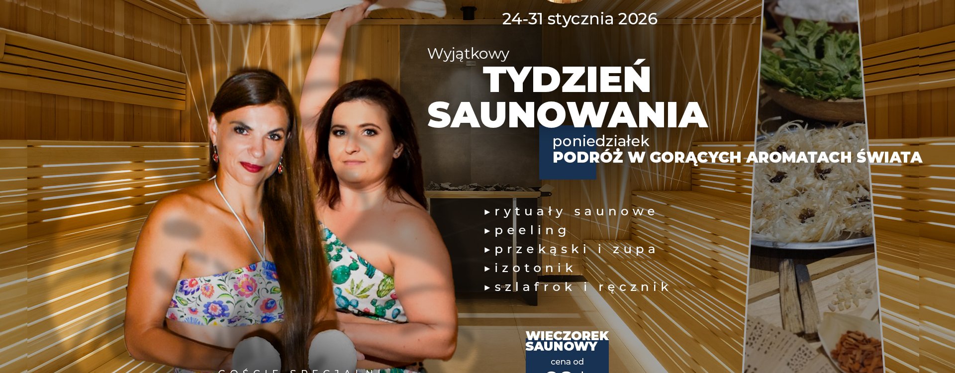 26.01. Sauna Evening with Two Invited Sauna Masters